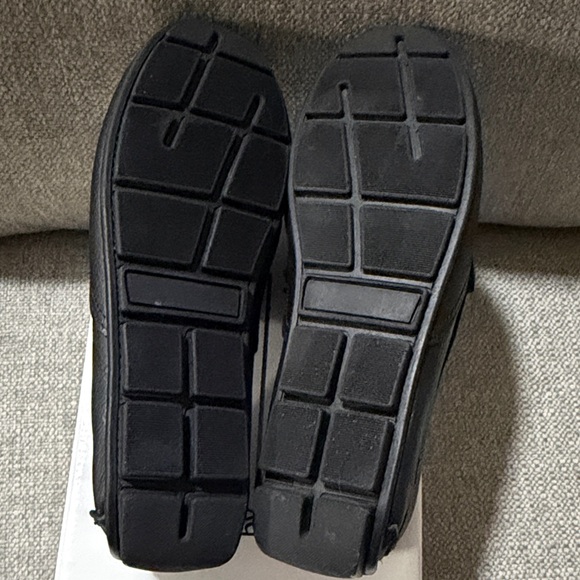 MJNY by Marc Joseph- Black Leather Slip-On Loafers main image 4
